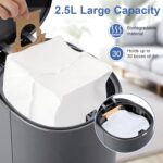 12 Pack T8 Vacuum Dust Bags for ECOVACS Deebot OZMO T8,T8 Max,N8 Pro Plus,N10 Plus,DX93,DDX96 Robot Vacuum Cleaner,Fit Yeedi K781+ Vac Station,2.5L Auto-Empty Disposable Dust Bag - Image 4