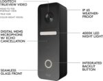 Logitech Circle View Apple HomeKit- enabled Wired Doorbell with Logitech TrueView Video, Face Recognition, Color Night Vision, and Head-to-toe HD Video - Black - Image 5