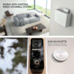 Logitech Circle View Apple HomeKit- enabled Wired Doorbell with Logitech TrueView Video, Face Recognition, Color Night Vision, and Head-to-toe HD Video - Black - Image 6