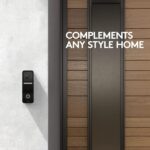 Logitech Circle View Apple HomeKit- enabled Wired Doorbell with Logitech TrueView Video, Face Recognition, Color Night Vision, and Head-to-toe HD Video - Black - Image 8