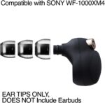 AZLA SednaEarfit Crystal Standard (SS/S/MS) - Earbud Tips for Wireless Headphones - Noise Canceling Earbuds Replacement Tips - Eartips Compatible with Shure, Sony, Beats, Sennheiser, Jabra, and JBL - Image 4