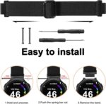 Elastic Nylon Watchband Compatible with Garmin Forerunner 235/220/230/620/630/735XT,Soft Adjustable Sport Stretchy Replacement Strap for Forerunner 235 Lite/Approach S20/S6/S5 Accessory - Image 7