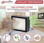 HEPA Filters Replacement for iRobot Roomba E I & J Series i7 i7+/plus i3 i3+ E5 E6 E7 i4 i4+ i5 i5+ i6 i6+ i8 i8+ Vacuum Cleaner, 12 Pack High Efficiency Filters + 1 Cleaning Brush - Image 5