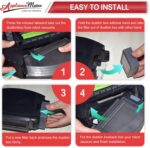 HEPA Filters Replacement for iRobot Roomba E I & J Series i7 i7+/plus i3 i3+ E5 E6 E7 i4 i4+ i5 i5+ i6 i6+ i8 i8+ Vacuum Cleaner, 12 Pack High Efficiency Filters + 1 Cleaning Brush - Image 8