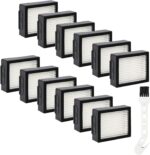 HEPA Filters Replacement for iRobot Roomba E I & J Series i7 i7+/plus i3 i3+ E5 E6 E7 i4 i4+ i5 i5+ i6 i6+ i8 i8+ Vacuum Cleaner, 12 Pack High Efficiency Filters + 1 Cleaning Brush - Image 9