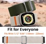 Compatible with Garmin Forerunner 970 bands, Quick Release Stretchy Solo Loop Adjustable Nylon Replacement Straps Compatible with Garmin Forerunner 970 - Image 8