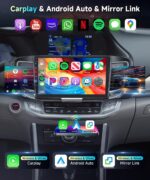 2G+64G DSP Radio for Honda Accord 2.4L 2013-2015,Car Stereo with Wireless Carplay Android Auto,10.1inch Accord 9th Gen Touch Screen,5.0Bluetooth,FM/RDS,GPS Chip,WiFi,RCA,USB,26UIs,EQ,Backup Camera, - Image 5