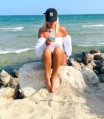 Grips by CRYSTALFY Turquoise Natural Edge Crystal Phone Grip Holder & Expanding Kickstand - Natural Gemstone Swappable Top Accessory for iPhone, iPad, Kindle & Mobile Devices - Image 4