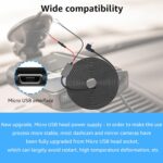 Dash Cam Hardwire Kit Micro USB Hard Wire Kit with 12V-24V to 5V Car Dash Camera Power Cord,24 Hours Surveillance Low Voltage Protection 4 Fuse Tap Cable 13FT - Image 5