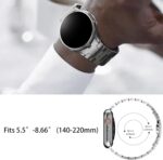 Compatible with Garmin Forerunner 970 bands, Quick Release Stainless Steel Metal Strap with Folding Clasp Replacement Band Compatible with Garmin Forerunner 970 - Image 8