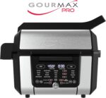 Foodgenie Gourmax Pro One Cooking Device - All-in-One Oven, Smokeless Grill, Air Fryer, Griddle, Cooker & More – 16 Preset Functions, Smart Temperature Control, Dual Surface, Dishwasher Safe, 1500W - Image 3