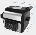 Foodgenie Gourmax Pro One Cooking Device - All-in-One Oven, Smokeless Grill, Air Fryer, Griddle, Cooker & More – 16 Preset Functions, Smart Temperature Control, Dual Surface, Dishwasher Safe, 1500W - Image 15