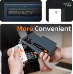 for Samsung Galaxy S25 Ultra Wallet Case with Card Holder, 2X Screen Protector Dual Layer Heavy Duty Protective Hidden Card Slot Slim Case for Galaxy S25 Ultra 6.9" 2025 (Blue) - Image 4