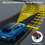 Hikity USB DVR On-Dash Camera - Loop Recording Dash Camera for Cars with 32GB SD Card 24H Parking Mode Driving Recorder LDWS FCWS Dash Cam for Android Radio Stereo GPS DVD - Image 5