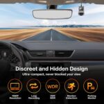 Hikity USB DVR On-Dash Camera - Loop Recording Dash Camera for Cars with 32GB SD Card 24H Parking Mode Driving Recorder LDWS FCWS Dash Cam for Android Radio Stereo GPS DVD - Image 6