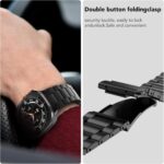 Band Compatible with Samsung Galaxy Watch Ultra 47mm(2024),Metal Stainless Steel Bands Strap Men Women,NOT for Galaxy Watch 7 6 5 4 Band 40mm 44mm 45mm/Watch 6 4 Classic 42mm 46mm 43mm 47mm - Image 6