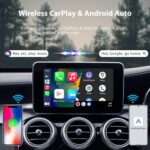 2025 Wireless CarPlay Adapter Android Auto Streaming Box SW12 Pro with Netflix, YouTube, Hulu, App Install - Ai Box, Dual WiFi, Bluetooth, HDMI, LED Ambient, for Wired Car Play Cars - Image 6