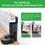 12 Pack Vacuum Dust Bags Compatible with iRobot Roomba Bags i7, i7+, i8, i8+, i3, i3+, i4, i4+,i6,i6+,j7,j7+,s9,s9+,Replacement iRobot Vacuum Bags Automatic Dirt Disposal Bags - Image 7