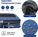 8 Set/6 Set/4 Set Compression Packing Cubes for Travel, Lightweight Vacation Travel Essentials, Travel Accessories for Suitcase Organizer Bags Set, Durable Luggage Organizer - Image 3
