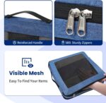 8 Set/6 Set/4 Set Compression Packing Cubes for Travel, Lightweight Vacation Travel Essentials, Travel Accessories for Suitcase Organizer Bags Set, Durable Luggage Organizer - Image 6