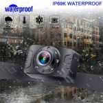Backup Camera Mirror HD 1080P - Plug and Play Easy Set up Color Night Vision Rear View Mirror with License Plate Camera for Car Truck SUV Waterproof DIY Guide Lines AMTIFO A1 - Image 7