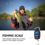 Portable Luggage Scale Electronic Weighing Digital Scale Fishing Hanging Hook Scale Tool Fishing for Me - Image 3