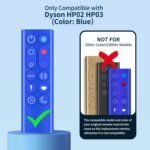 Replacement HP02 HP03 Remote Control for Dyson HP02 HP03 Hot + Cool Air Purifier Heater Fan (Blue) - Image 3