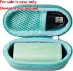 Hermitshell Hard Travel Case for Anker Nano Power Bank, Portable Charger 5000mAh (Green) - Image 3