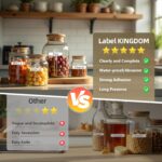 A45013 D1 Label Tape S0720530 Replace for Dymo Label Maker Refills d1 45013, 1/2 in x 23 Ft Black on White Compatible with DYMO LabelManager 160 210D 260P 280 360D 450D, 4-Pack - Image 5