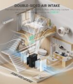 FRESHDEW Air Purifier for Home Up to 2300ft² with H14 True HEPA & Double-Sided Intake | Washable Pre-Filter & Air Quality Sensor | 22dB Ultra Quiet for Bedroom | Allergen/Dust/Smoke/Pet Dander - Image 10