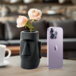 Multifunctional Handmade Eyeglass Holder and Pen Holder Desk Organizer for Office, Home Decor,Creative vase, Makeup Brush Storage (Black) - Image 6