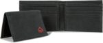 WOLVERINE Men's RFID Blocking Rugged Bifold & Passcase Wallets (Avail Canvas Or Leather), Guardian Cotton-Onyx, One Size - Image 7