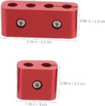 3 Pcs Wire Separator Kit Stylish Aluminum Alloy Wire Loom Divider for Car Modification Versatile Electrical Cord Management for Vehicle Interiors - Image 3