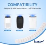 KEEPOW 30 Pack Aroma Pads Refills Compatible with LEVOIT Core Mini/LV-H128 Air Purifier, Essential Oil Pads Replacement Aromatherapy Refill Pads - Image 3