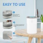 KEEPOW 30 Pack Aroma Pads Refills Compatible with LEVOIT Core Mini/LV-H128 Air Purifier, Essential Oil Pads Replacement Aromatherapy Refill Pads - Image 4