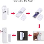 Door Window Alarm, 90DB Door Alarms for Kids Safety, Door Window Burglar Alarm-Window Pool Alarms for Home (15 Pack) - Image 8