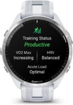 Garmin 010-02809-01 Forerunner 965 Running Smartwatch Whitestone and Powder Gray | Official USA Partner Model | Bundle with 2 YR CPS Enhanced Protection Pack - Image 4