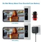 16ft/5m 18V 500mA Plug in Doorbell Transformer Power Adapter Supply Cord for Video Doorbell 2 Pro Camera Battery, for Nest Hello Zmodo, for Smart Door Bell - Image 7