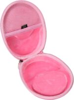 Aproca Pink Hard Storage Case, for Belkin SoundForm Mini - Wireless Bluetooth Headphones - Image 3