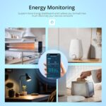 SONOFF S40 Smart Plug with Energy Monitoring, 15A Smart Outlet ETL Certified, Compatible with Alexa & Google Home, IFTTT Supporting, No Hub Required, 2.4Ghz WiFi Only - Image 4