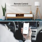 SONOFF S40 Smart Plug with Energy Monitoring, 15A Smart Outlet ETL Certified, Compatible with Alexa & Google Home, IFTTT Supporting, No Hub Required, 2.4Ghz WiFi Only - Image 6