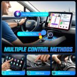 Wireless CarPlay Adapter, Android Auto Wireless Adapter, 2025 Upgraded Magic Box CarPlay, Netflix/YouTube Supported and More, Split-Screen & Mirroring, 4-in-1 AI Box CarPlay Wireless for Cars - Image 7