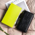 Women's Wallet RFID Blocking Leather Double Zip Large Capacity Card Holder Ladies Phone Clutch Long Purse Wristlet - Image 8