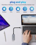 USB to Ethernet Adapter,Ethernet to USB,USBA to RJ45 Converter with 1000Mbps,Gigabit Ethernet to USB3.0 Adapter, LAN Network for Laptop, MacBook,Chromebook,Surface, Desktop,PC and More - Image 5