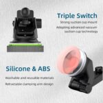 Suction Cup Bracket for Garmin GPS Mount Dashboard Windshield Suction Cup 17mm Boll Universal Compatible with Garmin Navi Serie 3.5-7 inches Sat Nav - Image 8