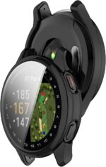 LOKEKE Compatible with Garmin Approach S50 Protective Case Cover, Full Coverage TPU Protective Case Cover Shell Compatible with Garmin Approach S50(Black) - Image 4