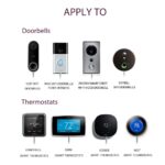 Doorbell Transformer 24V 40VA for Ring Video Doorbells, Hardwired Door Chime Transformer Power Supply, Compatible with Ring and Nest Hello Video Doorbells - Image 3