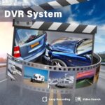 EVERSECU Car Backup Cameras System with 9'' Quad Split Monitor for RV Trailer Semi Truck Camper Bus & 4 AHD 1080P Rear&Side View Cameras with DVR Record Function Night Vision IP69 Waterproof - Image 8