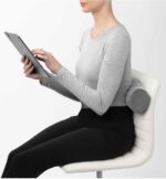 Brookstone Free Form Travel Pillow - Lightweight Flexible Memory Foam Travel Neck Pillow for Sleeping, Car, Airplane & Travel Support, Grey - Image 6