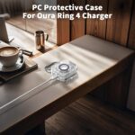 Secure Lock Plastic Case Cover Compatible with Oura Ring Gen 4 Charger,Portable Protective Case for Oura Ring Gen 4 Charger with Carabiner, Only Protective Case (Gunmetal) - Image 9